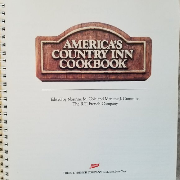 Vintage America's Country Inn Cookbook R T French Company First Printing - Picture 2 of 15